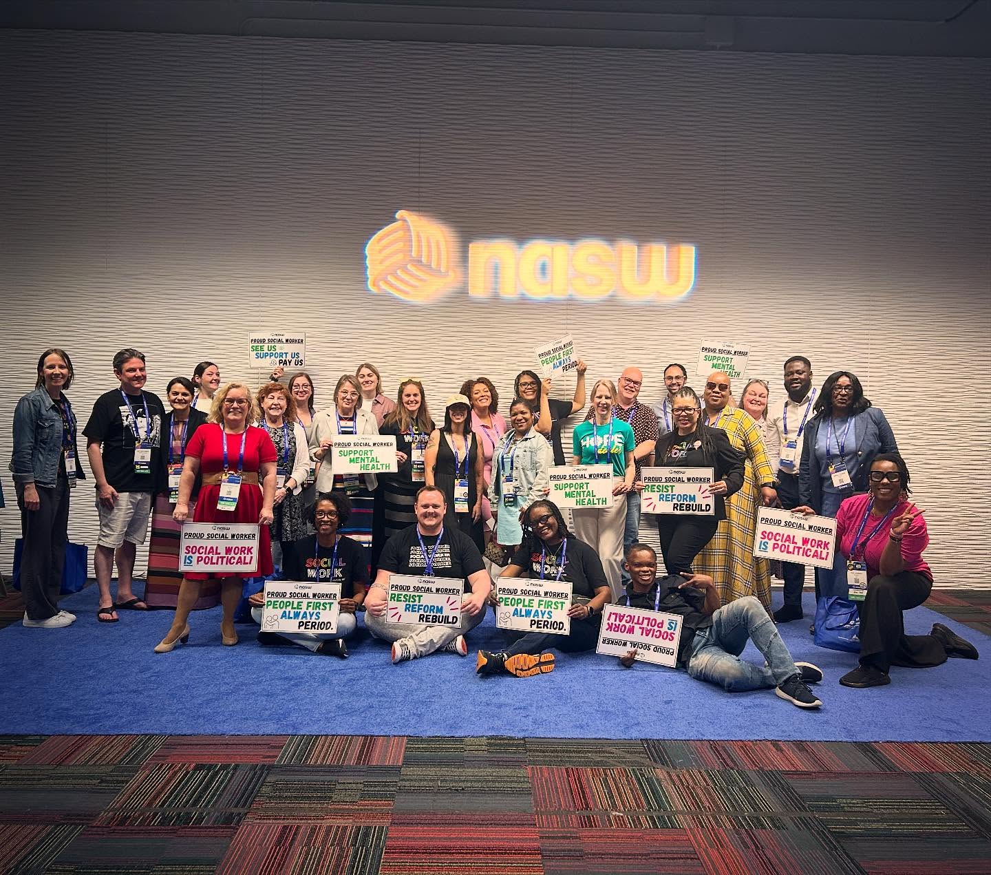 nasw Michigan chapter members